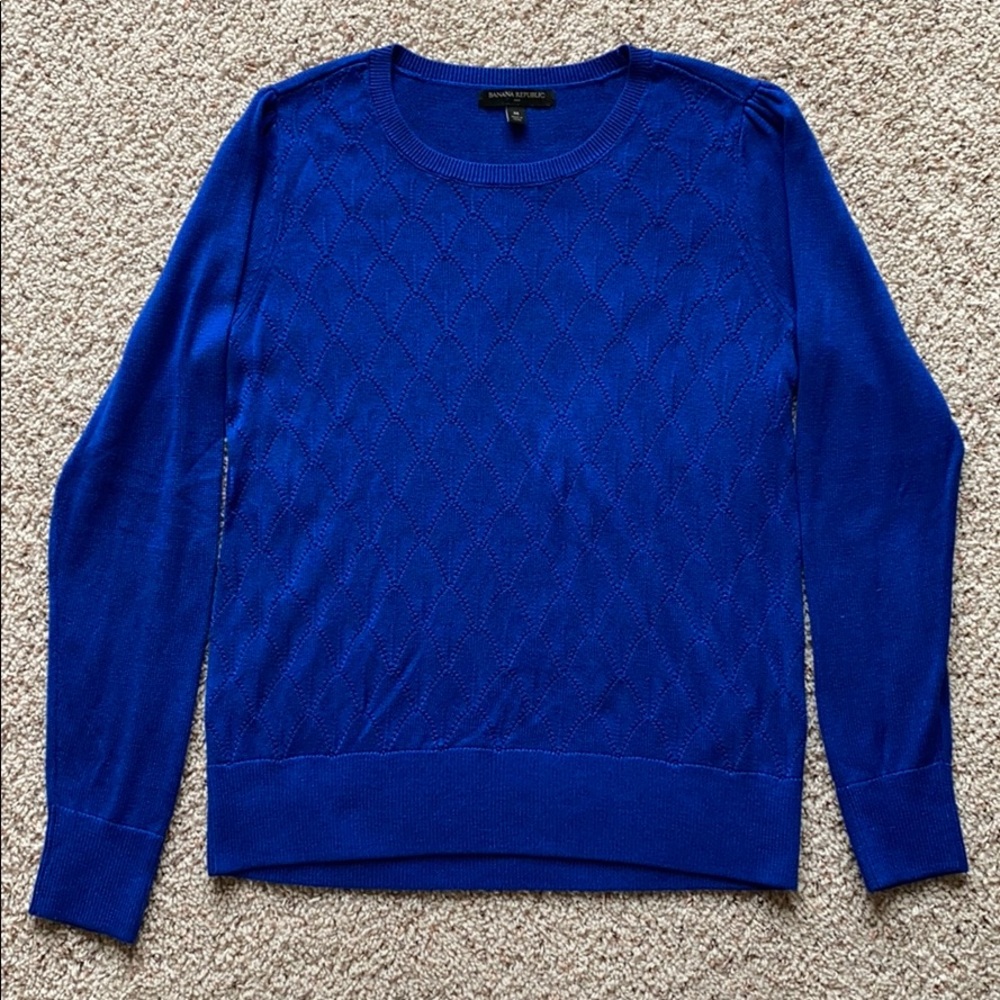 Women’s Banana Republic Blue Sweater Size Medium